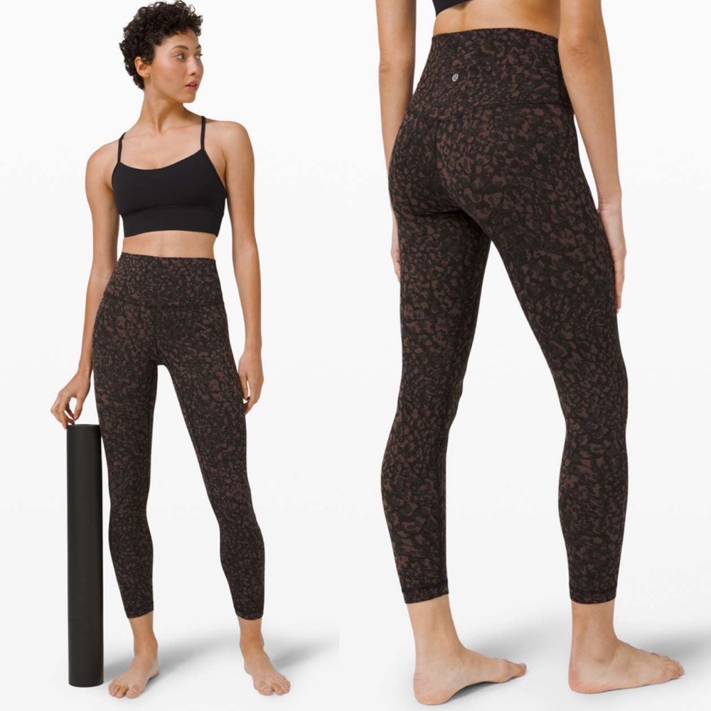 Lululemon Align Pant II 25"
Wild Thing Camo Brown Earth Multi! EUC